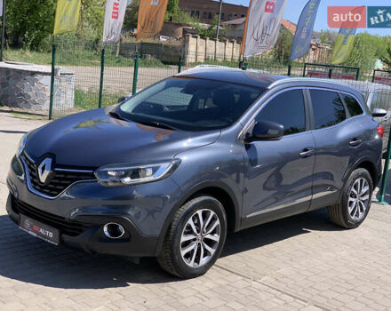 Серый Рено Kadjar, объемом двигателя 1.5 л и пробегом 247 тыс. км за 15555 $, фото 2 на Automoto.ua