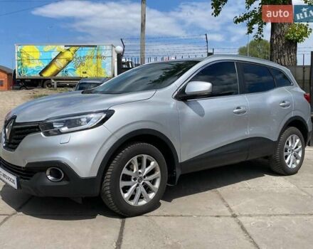 Серый Рено Kadjar, объемом двигателя 1.46 л и пробегом 121 тыс. км за 16990 $, фото 2 на Automoto.ua