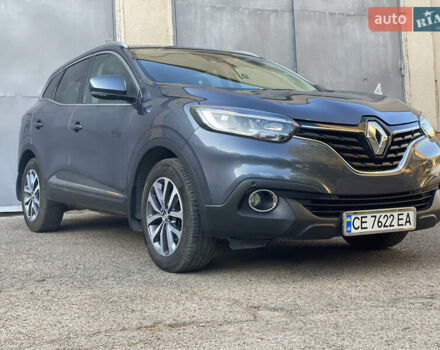 Серый Рено Kadjar, объемом двигателя 1.46 л и пробегом 182 тыс. км за 16500 $, фото 1 на Automoto.ua