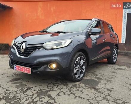 Серый Рено Kadjar, объемом двигателя 1.5 л и пробегом 215 тыс. км за 15300 $, фото 11 на Automoto.ua