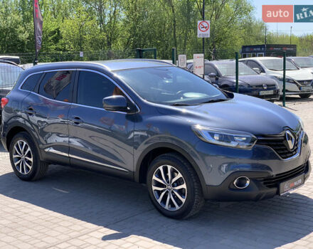 Серый Рено Kadjar, объемом двигателя 1.5 л и пробегом 247 тыс. км за 15555 $, фото 6 на Automoto.ua