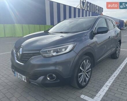 Серый Рено Kadjar, объемом двигателя 1.46 л и пробегом 225 тыс. км за 14950 $, фото 5 на Automoto.ua