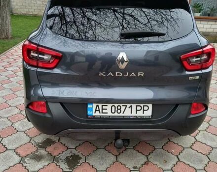 Серый Рено Kadjar, объемом двигателя 1.46 л и пробегом 225 тыс. км за 16500 $, фото 9 на Automoto.ua