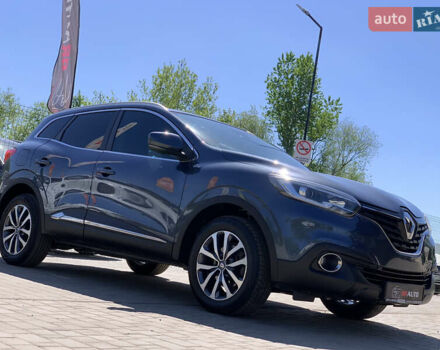 Серый Рено Kadjar, объемом двигателя 1.5 л и пробегом 247 тыс. км за 15555 $, фото 5 на Automoto.ua