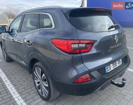 Серый Рено Kadjar, объемом двигателя 1.46 л и пробегом 225 тыс. км за 14900 $, фото 6 на Automoto.ua