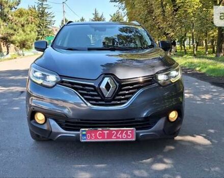 Серый Рено Kadjar, объемом двигателя 1.6 л и пробегом 182 тыс. км за 17800 $, фото 142 на Automoto.ua