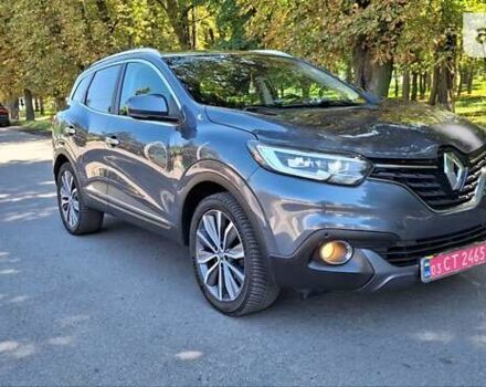 Серый Рено Kadjar, объемом двигателя 1.6 л и пробегом 182 тыс. км за 17800 $, фото 160 на Automoto.ua