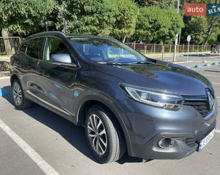 Серый Рено Kadjar, объемом двигателя 1.46 л и пробегом 220 тыс. км за 16999 $, фото 2 на Automoto.ua