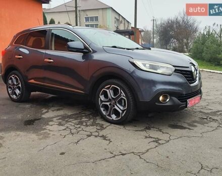 Серый Рено Kadjar, объемом двигателя 1.5 л и пробегом 215 тыс. км за 15300 $, фото 5 на Automoto.ua