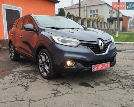 Серый Рено Kadjar, объемом двигателя 1.5 л и пробегом 215 тыс. км за 15300 $, фото 3 на Automoto.ua