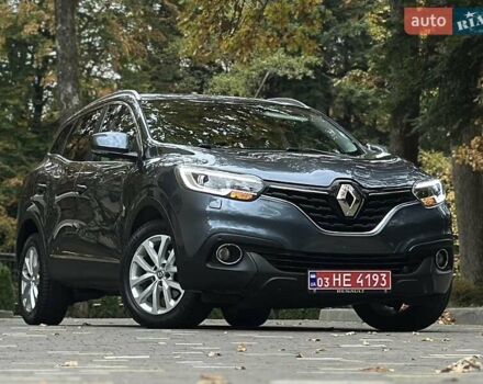 Сірий Рено Kadjar, об'ємом двигуна 1.5 л та пробігом 167 тис. км за 15850 $, фото 12 на Automoto.ua