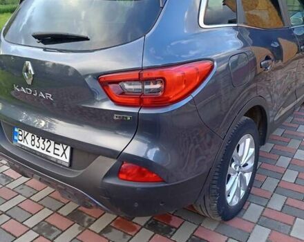 Серый Рено Kadjar, объемом двигателя 1.46 л и пробегом 265 тыс. км за 15600 $, фото 1 на Automoto.ua