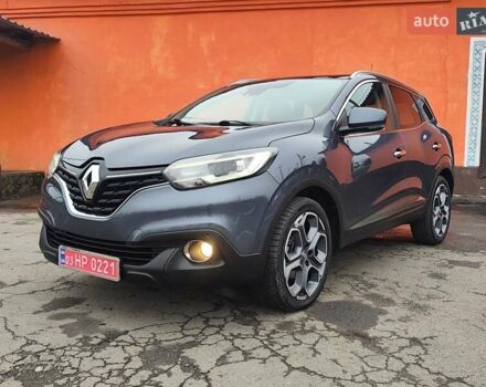 Серый Рено Kadjar, объемом двигателя 1.5 л и пробегом 215 тыс. км за 15300 $, фото 16 на Automoto.ua