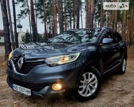 Серый Рено Kadjar, объемом двигателя 1.46 л и пробегом 150 тыс. км за 17500 $, фото 1 на Automoto.ua