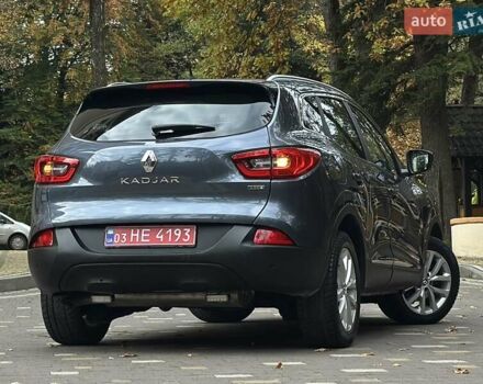 Серый Рено Kadjar, объемом двигателя 1.5 л и пробегом 167 тыс. км за 15799 $, фото 26 на Automoto.ua