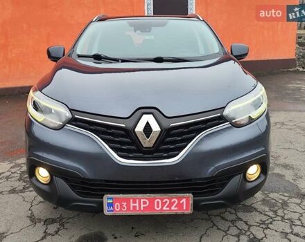Серый Рено Kadjar, объемом двигателя 1.5 л и пробегом 215 тыс. км за 15300 $, фото 17 на Automoto.ua