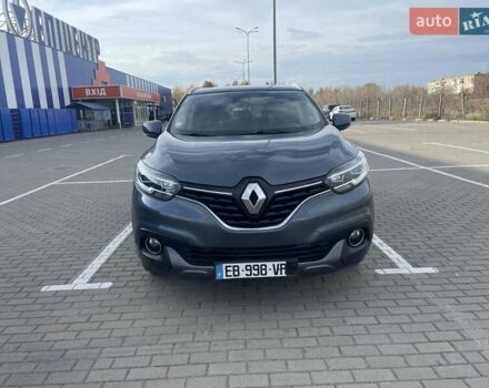 Серый Рено Kadjar, объемом двигателя 1.46 л и пробегом 225 тыс. км за 14950 $, фото 1 на Automoto.ua