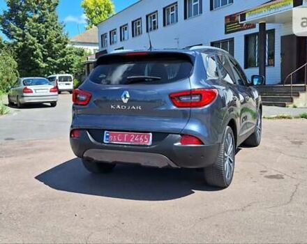 Серый Рено Kadjar, объемом двигателя 1.6 л и пробегом 182 тыс. км за 17800 $, фото 184 на Automoto.ua