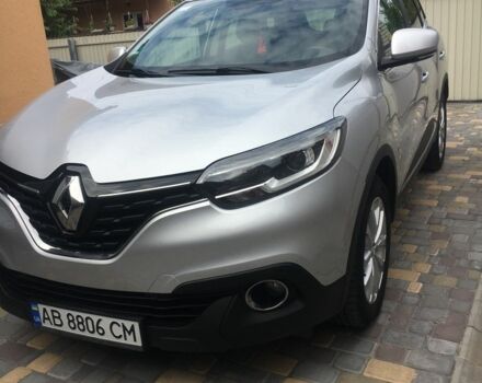 Серый Рено Kadjar, объемом двигателя 1.5 л и пробегом 99 тыс. км за 17200 $, фото 2 на Automoto.ua