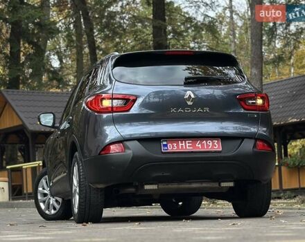 Серый Рено Kadjar, объемом двигателя 1.5 л и пробегом 167 тыс. км за 15850 $, фото 73 на Automoto.ua