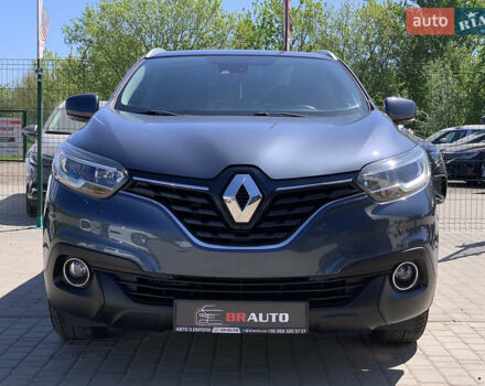 Серый Рено Kadjar, объемом двигателя 1.5 л и пробегом 247 тыс. км за 15555 $, фото 3 на Automoto.ua
