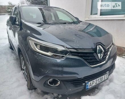 Серый Рено Kadjar, объемом двигателя 1.5 л и пробегом 95 тыс. км за 18550 $, фото 68 на Automoto.ua