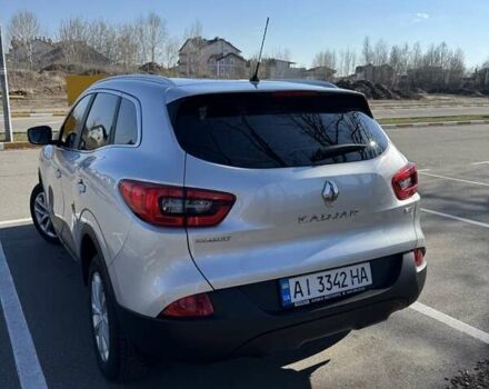 Серый Рено Kadjar, объемом двигателя 1.46 л и пробегом 121 тыс. км за 16999 $, фото 2 на Automoto.ua