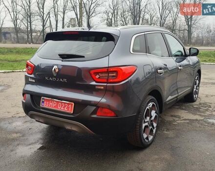 Серый Рено Kadjar, объемом двигателя 1.5 л и пробегом 215 тыс. км за 15300 $, фото 7 на Automoto.ua