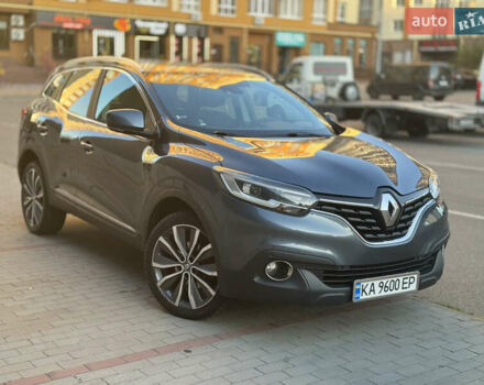 Сірий Рено Kadjar, об'ємом двигуна 1.6 л та пробігом 245 тис. км за 15800 $, фото 5 на Automoto.ua
