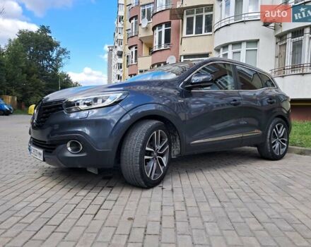 Серый Рено Kadjar, объемом двигателя 1.46 л и пробегом 227 тыс. км за 16500 $, фото 4 на Automoto.ua