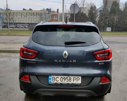 Серый Рено Kadjar, объемом двигателя 1.2 л и пробегом 41 тыс. км за 16500 $, фото 5 на Automoto.ua