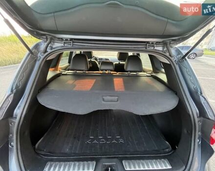 Сірий Рено Kadjar, об'ємом двигуна 1.2 л та пробігом 165 тис. км за 14700 $, фото 15 на Automoto.ua