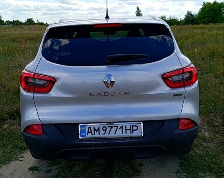 Серый Рено Kadjar, объемом двигателя 1.5 л и пробегом 192 тыс. км за 16500 $, фото 6 на Automoto.ua