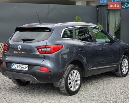 Серый Рено Kadjar, объемом двигателя 1.5 л и пробегом 112 тыс. км за 16999 $, фото 17 на Automoto.ua