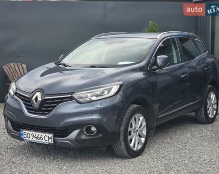 Серый Рено Kadjar, объемом двигателя 1.5 л и пробегом 112 тыс. км за 16999 $, фото 2 на Automoto.ua