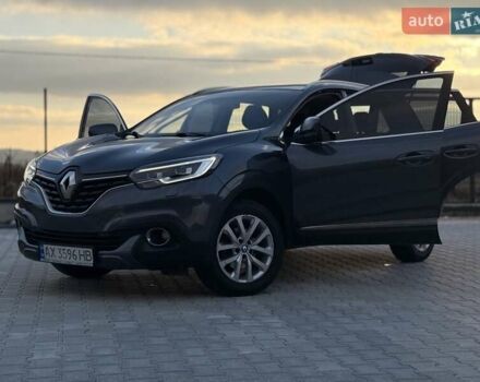 Серый Рено Kadjar, объемом двигателя 1.46 л и пробегом 124 тыс. км за 16500 $, фото 47 на Automoto.ua