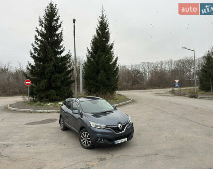Сірий Рено Kadjar, об'ємом двигуна 1.46 л та пробігом 207 тис. км за 16999 $, фото 14 на Automoto.ua