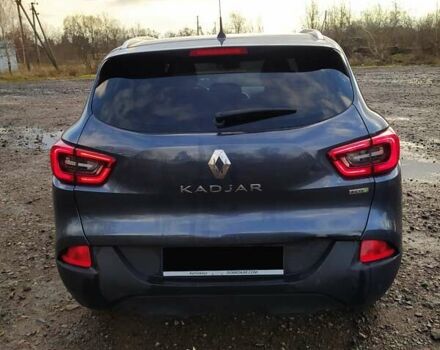 Серый Рено Kadjar, объемом двигателя 1.46 л и пробегом 178 тыс. км за 15800 $, фото 5 на Automoto.ua