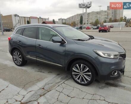 Серый Рено Kadjar, объемом двигателя 1.46 л и пробегом 191 тыс. км за 18900 $, фото 4 на Automoto.ua