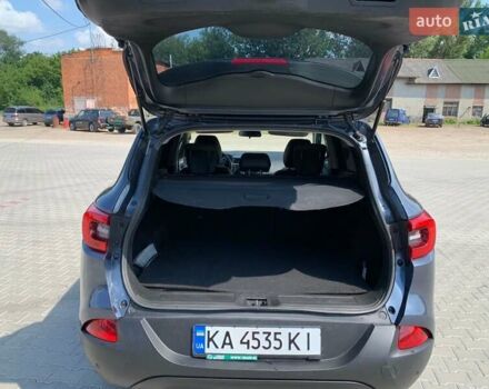 Серый Рено Kadjar, объемом двигателя 1.5 л и пробегом 171 тыс. км за 15700 $, фото 24 на Automoto.ua