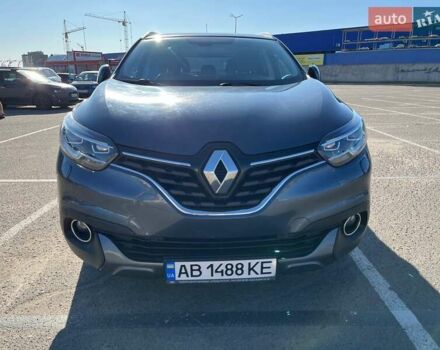 Серый Рено Kadjar, объемом двигателя 1.2 л и пробегом 160 тыс. км за 14500 $, фото 2 на Automoto.ua