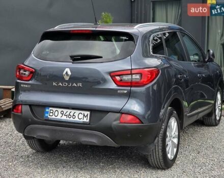Серый Рено Kadjar, объемом двигателя 1.5 л и пробегом 112 тыс. км за 16999 $, фото 3 на Automoto.ua
