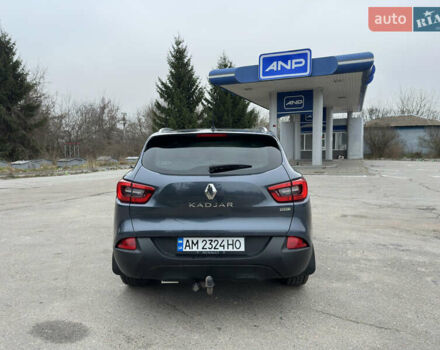 Сірий Рено Kadjar, об'ємом двигуна 1.46 л та пробігом 207 тис. км за 16999 $, фото 5 на Automoto.ua