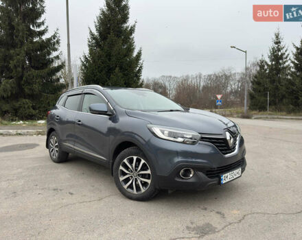 Сірий Рено Kadjar, об'ємом двигуна 1.46 л та пробігом 207 тис. км за 16999 $, фото 2 на Automoto.ua