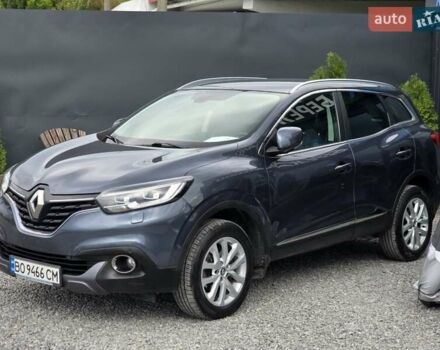 Серый Рено Kadjar, объемом двигателя 1.5 л и пробегом 112 тыс. км за 16999 $, фото 6 на Automoto.ua