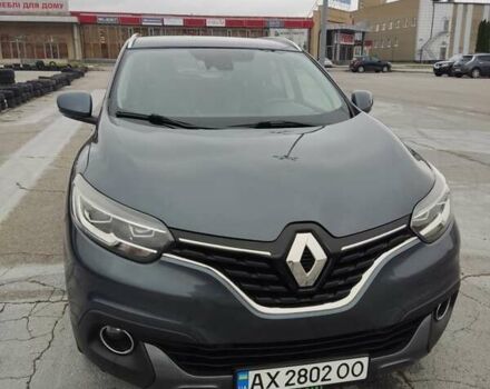 Серый Рено Kadjar, объемом двигателя 1.46 л и пробегом 191 тыс. км за 18900 $, фото 10 на Automoto.ua