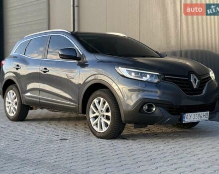 Серый Рено Kadjar, объемом двигателя 1.46 л и пробегом 124 тыс. км за 16500 $, фото 13 на Automoto.ua