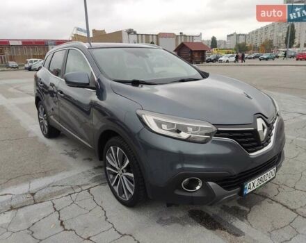 Серый Рено Kadjar, объемом двигателя 1.46 л и пробегом 191 тыс. км за 18900 $, фото 15 на Automoto.ua