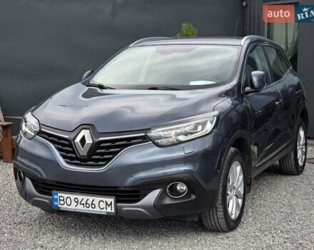Серый Рено Kadjar, объемом двигателя 1.5 л и пробегом 112 тыс. км за 16999 $, фото 12 на Automoto.ua
