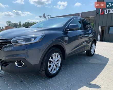 Серый Рено Kadjar, объемом двигателя 1.5 л и пробегом 171 тыс. км за 15700 $, фото 4 на Automoto.ua